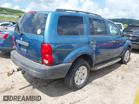2005 Dodge Durango SXT with VIN 1D4HB38N95F575185, listed as a IAAI auction lot 42680439 with 201,781 mi miles and . Bid and sale history available at DreamBid. Image 4.