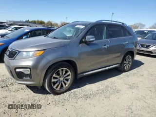 2012 Kia Sorento SX with VIN 5XYKW4A20CG294352, listed as a Copart auction lot 47394275 with 97,197 mi miles and Salvage Title. Bid and sale history available at carsss.com. Image 1.