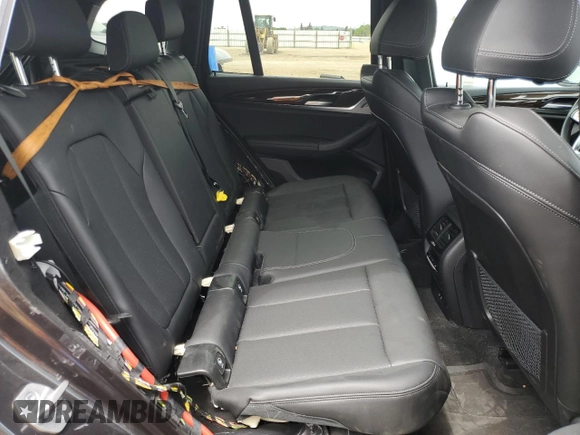 2022 BMW X3 xDrive30i with VIN 5UX53DP02N9J49988, listed as a Copart auction lot 52030915 with 32,916 mi miles and Salvage Title. Bid and sale history available at DreamBid. Image 11.