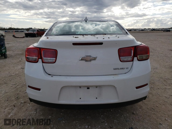 2016 Chevrolet Malibu LT with VIN 1G11C5SA4GF163412, listed as a Copart auction lot 85312464 with Not Provided miles and Salvage Title. Bid and sale history available at carsss.com. Image 6.
