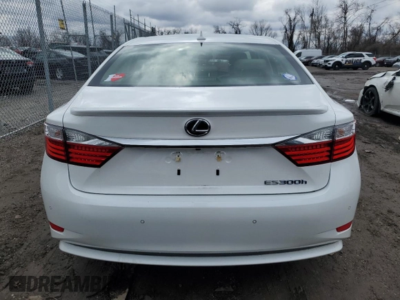 2013 Lexus ES 300h Hybrid with VIN JTHBW1GG9D2021163, listed as a Copart auction lot 40438974 with 69,160 mi miles and Salvage Title. Bid and sale history available at carsss.com. Image 6.