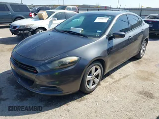 2015 Dodge Dart SXT with VIN 1C3CDFBB0FD222532, listed as a IAAI auction lot 41998940 with 195,238 mi miles. Bid and sale history available at carsss.com. Image 2.