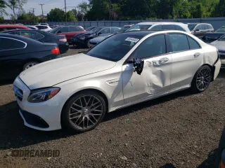 2017 Mercedes-Benz C 63 AMG with VIN 55SWF8GB3HU213129, listed as a Copart auction lot 60644663 with 70,913 mi miles and . Bid and sale history available at DreamBid. Image 1.