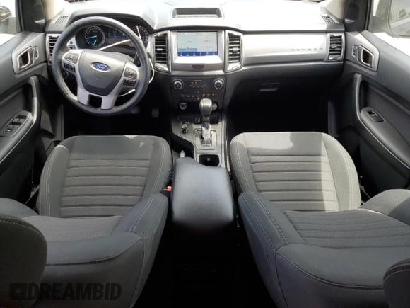 2023 Ford Ranger XL with VIN 1FTER4EH4PLE04252, listed as a Copart auction lot 58993055 with 20,307 mi miles and Salvage title. Bid and sale history available at DreamBid. Image 8.