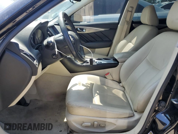 2017 Infiniti Q50 Signature Edition with VIN JN1EV7AP2HM731032, listed as a Copart auction lot 51240595 with 68,802 mi miles and Salvage Title. Bid and sale history available at DreamBid. Image 7.