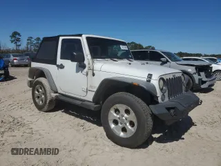 2014 Jeep Wrangler Sahara with VIN 1C4AJWBGXEL214269, listed as a Copart auction lot 47678045 with 283,634 mi miles and Clean Title. Bid and sale history available at DreamBid. Image 4.