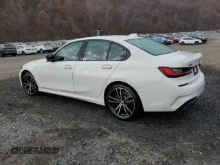 2022 BMW 3 Series M340i xDrive with VIN 3MW5U9J03N8C75434, listed as a Copart auction lot 81806714 with 20,337 mi miles and Clean Title. Bid and sale history available at carsss.com. Image 2.