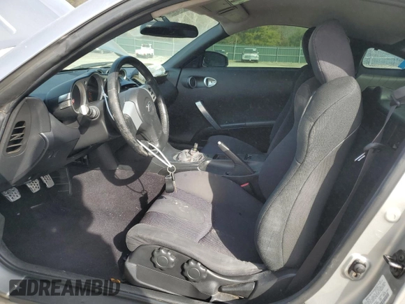 2005 Nissan 350Z with VIN JN1AZ34D15M605267, listed as a Copart auction lot 79299744 with 190,081 mi miles and Clean Title. Bid and sale history available at DreamBid. Image 7.