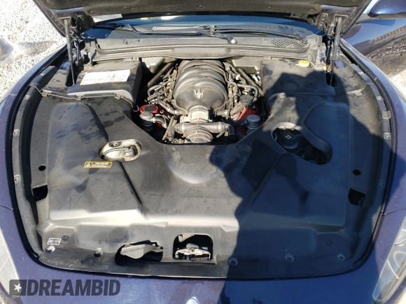 2011 Maserati GranTurismo Convertible with VIN ZAM45KMA9B0054803, listed as a Copart auction lot 48870465 with 77,136 mi miles and Salvage Title. Bid and sale history available at carsss.com. Image 11.