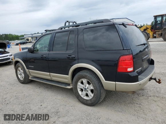 2005 Ford Explorer Eddie Bauer z VIN 1FMDU64K85UA36518, wystawiony jako Copart lot #57399285 z przebiegiem 132 178 mil mil oraz Szkoda całkowita • Salvage title. Historia ofert i sprzedaży dostępna na DreamBid. Obrazek 2.