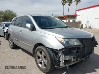 2013 Acura MDX with VIN 2HNYD2H27DH517185, listed as a IAAI auction lot 41799347 with 125,437 mi miles. Bid and sale history available at carsss.com. Image 6.
