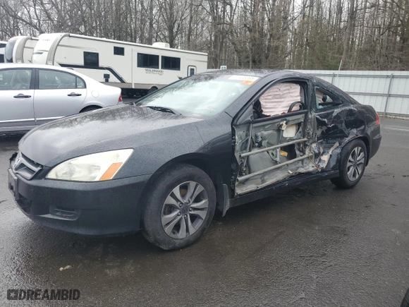 2007 Honda Accord Cpe EX-L with VIN 1HGCM726X7A009631, listed as a Copart auction lot 51436265 with 300,190 mi miles and Salvage Title. Bid and sale history available at carsss.com. Image 1.