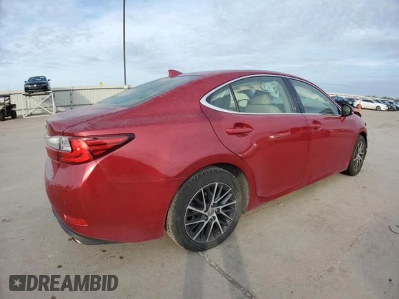 2017 Lexus ES with VIN JTHBK1GG4H2255678, listed as a Copart auction lot 51421475 with 116,700 mi miles and Salvage Title. Bid and sale history available at carsss.com. Image 3.
