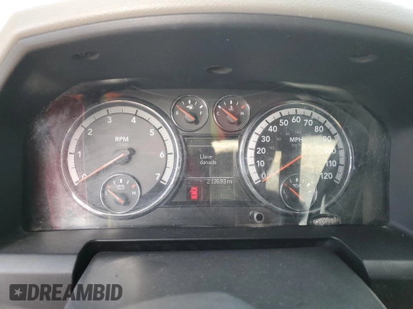 2012 Ram 1500 Tradesman with VIN 1C6RD7FP0CS315504, listed as a Copart auction lot 45645785 with 213,593 mi miles and Clean Title. Bid and sale history available at carsss.com. Image 9.