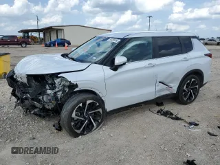 2023 Mitsubishi Outlander SE z VIN JA4J3UA83PZ061933, wystawiony jako Copart lot #54256165 z przebiegiem 34 625 mil mil oraz Szkoda całkowita • Salvage title. Historia ofert i sprzedaży dostępna na DreamBid. Obrazek 1.