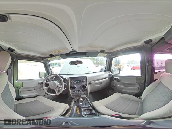 2008 Jeep Wrangler X with VIN 1J4FA24188L638183, listed as a Copart auction lot 56112955 with 112,438 mi miles and Salvage title. Bid and sale history available at DreamBid. Image 15.