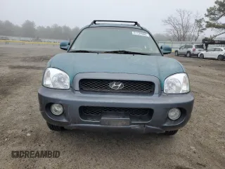 2002 Hyundai Santa Fe GLS with VIN KM8SC73DX2U328945, listed as a Copart auction lot 51134965 with 98,503 mi miles and Non Repairable. Bid and sale history available at carsss.com. Image 5.