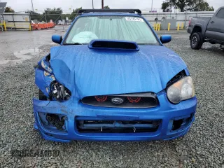 2005 Subaru Impreza Sedan (Natl) WRX with VIN JF1GD29635G517027, listed as a Copart auction lot 45145185 with 116,646 mi miles and Salvage Title. Bid and sale history available at carsss.com. Image 5.