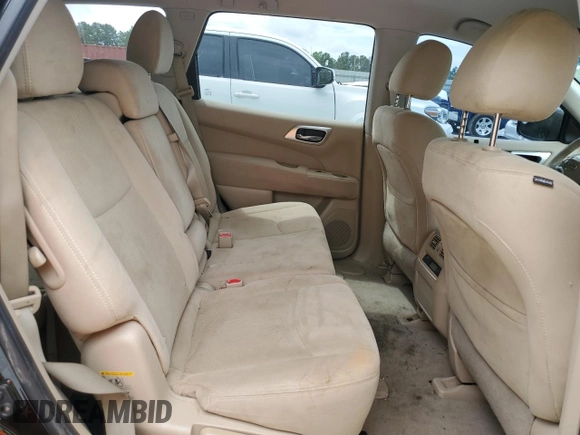 2014 Nissan Pathfinder Platinum with VIN 5N1AR2MN6EC616668, listed as a Copart auction lot 60148785 with 139,289 mi miles and Salvage title. Bid and sale history available at DreamBid. Image 11.