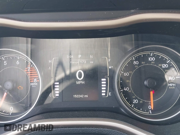 2016 Jeep Cherokee Latitude with VIN 1C4PJMCS6GW236286, listed as a IAAI auction lot 42492859 with 152,242 mi miles and . Bid and sale history available at DreamBid. Image 15.