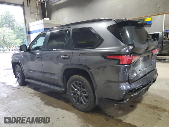 2024 Toyota Sequoia SR5 with VIN 7SVAAABA7RX025940, listed as a Copart auction lot 72964174 with 19,388 mi miles and Salvage Title. Bid and sale history available at carsss.com. Image 2.