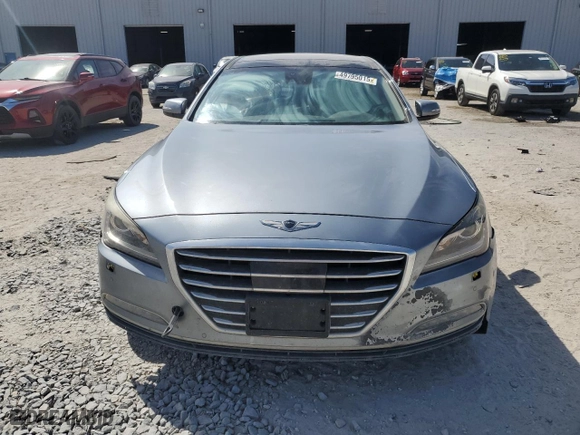 2017 Genesis G80 3.8L with VIN KMHGN4JE3HU193018, listed as a Copart auction lot 49795015 with 83,848 mi miles and Salvage Title. Bid and sale history available at carsss.com. Image 5.