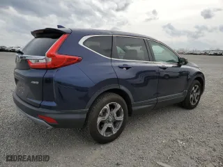 2018 Honda CR-V EX-L with VIN 7FARW2H89JE003157, listed as a Copart auction lot 51669175 with 51,778 mi miles and Salvage Title. Bid and sale history available at carsss.com. Image 3.