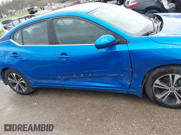 2021 Nissan Sentra SV with VIN 3N1AB8CV5MY313211, listed as a IAAI auction lot 41877064 with 52,621 mi miles and . Bid and sale history available at DreamBid. Image 13.