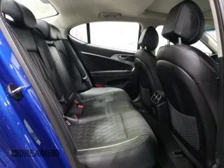 2021 Genesis G70 2.0T with VIN KMTG44LA3MU073734, listed as a Copart auction lot 77849884 with 31,477 mi miles and Salvage Title. Bid and sale history available at carsss.com. Image 10.