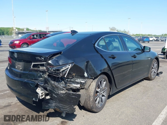 2015 Acura TLX V6 with VIN 19UUB2F35FA004977, listed as a IAAI auction lot 42200845 with 139,451 mi miles and . Bid and sale history available at carsss.com. Image 6.