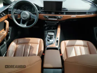 2022 Audi A5 Sportback Premium with VIN WAUABCF58NA027979, listed as a Copart auction lot 53130385 with 37,831 mi miles and Salvage Title. Bid and sale history available at carsss.com. Image 8.