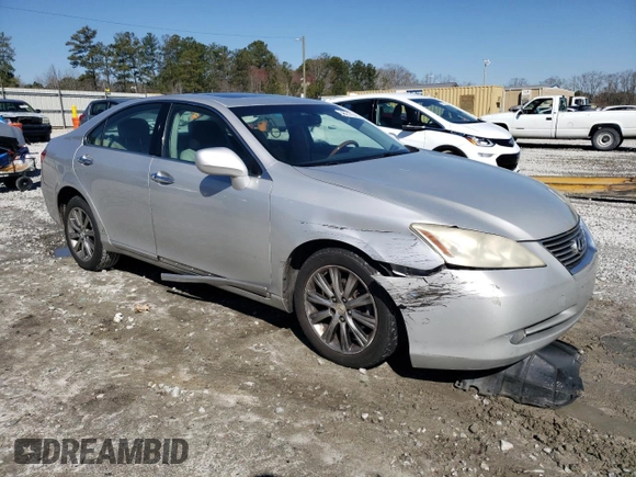 2007 Lexus ES 330 with VIN JTHBJ46G472038233, listed as a Copart auction lot 48619545 with 236,990 mi miles and Salvage Title. Bid and sale history available at DreamBid. Image 4.