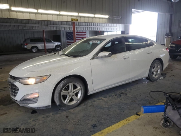 2020 Chevrolet Malibu LS with VIN 1G1ZC5ST5LF134984, listed as a Copart auction lot 46161625 with 81,079 mi miles and Salvage Title. Bid and sale history available at carsss.com. Image 1.