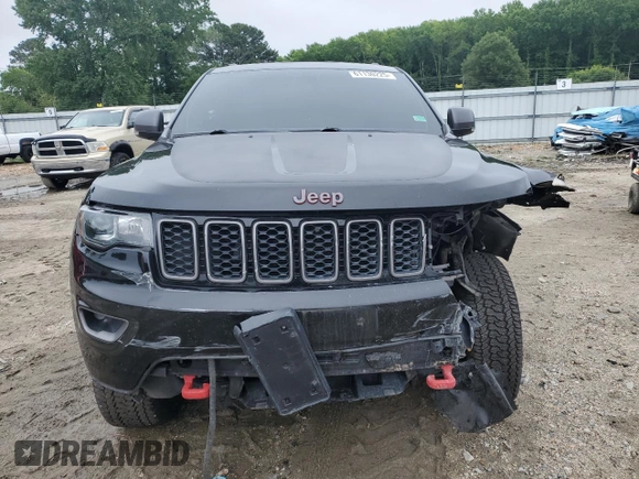 2017 Jeep Grand Cherokee Trailhawk with VIN 1C4RJFLG7HC674060, listed as a Copart auction lot 61130225 with 79,351 mi miles and Salvage title. Bid and sale history available at DreamBid. Image 5.