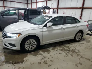 2020 Volkswagen Jetta S with VIN 3VWC57BU6LM104546, listed as a Copart auction lot 58705715 with 76,696 mi miles and Salvage title. Bid and sale history available at DreamBid. Image 1.