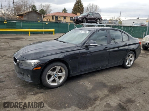 2013 BMW 3 Series 328i with VIN WBA3A5C57DJ461739, listed as a Copart auction lot 51123385 with 81,436 mi miles and Salvage Title. Bid and sale history available at carsss.com. Image 1.