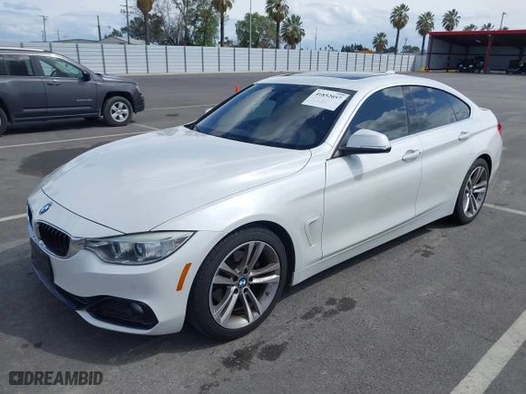 2016 BMW 4 Series 428i with VIN WBA4A9C51GGL88011, listed as a IAAI auction lot 41852057 with 117,669 mi miles. Bid and sale history available at carsss.com. Image 17.
