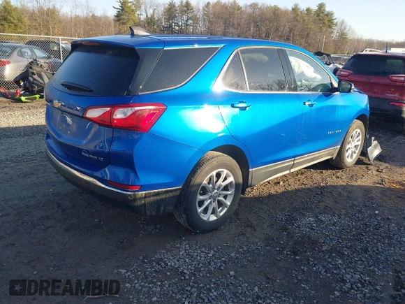 2019 Chevrolet Equinox LT with VIN 3GNAXUEV9KS628184, listed as a IAAI auction lot 41821068 with 30,196 mi miles. Bid and sale history available at carsss.com. Image 4.