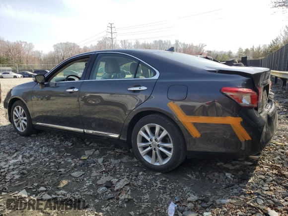2012 Lexus ES with VIN JTHBK1EG7C2504440, listed as a Copart auction lot 50044775 with 255,978 mi miles and Salvage Title. Bid and sale history available at carsss.com. Image 2.