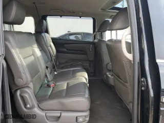 2012 Honda Odyssey EX-L with VIN 5FNRL5H67CB075837, listed as a Copart auction lot 46644975 with 166,595 mi miles and Salvage Title. Bid and sale history available at carsss.com. Image 11.