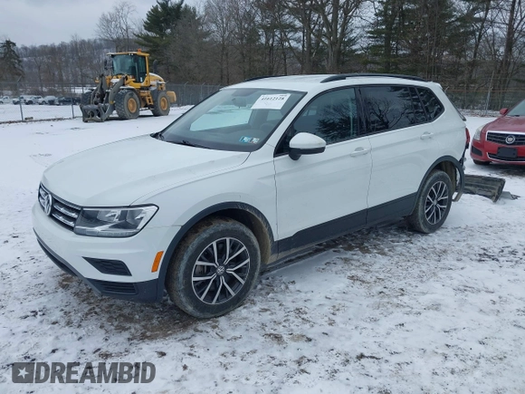 2021 Volkswagen Tiguan S with VIN 3VV0B7AX0MM092097, listed as a IAAI auction lot 41612128 with 49,525 mi miles and . Bid and sale history available at DreamBid. Image 20.