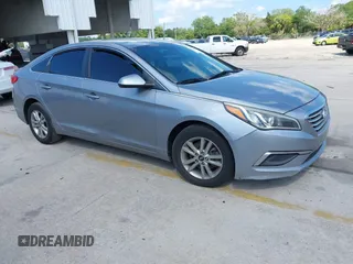 2017 Hyundai Sonata 2.4L with VIN 5NPE24AF9HH486896, listed as a IAAI auction lot 41920990 with 186,879 mi miles and . Bid and sale history available at carsss.com. Image 1.