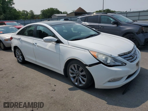 2012 Hyundai Sonata Limited z VIN 5NPEC4AB2CH490212, wystawiony jako Copart lot #59576655 z przebiegiem 144 183 mil mil oraz Szkoda całkowita • Salvage title. Historia ofert i sprzedaży dostępna na DreamBid. Obrazek 4.