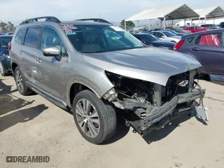 2020 Subaru Ascent Limited with VIN 4S4WMAPD0L3450484, listed as a IAAI auction lot 42019072 with 14,919 mi miles. Bid and sale history available at carsss.com. Image 1.
