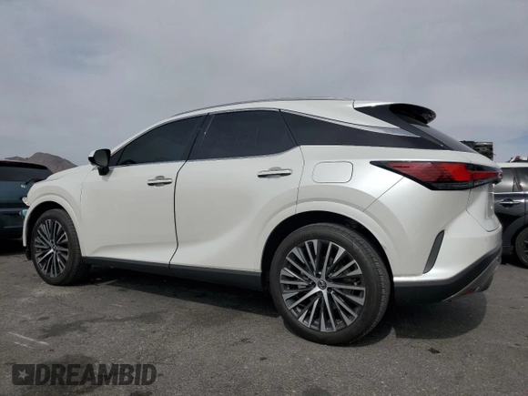 2024 Lexus RX 350 with VIN JTJCHMAAXR2015902, listed as a Copart auction lot 50845955 with 9,480 mi miles and Salvage title. Bid and sale history available at DreamBid. Image 2.