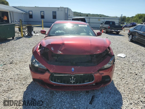 2015 Maserati Ghibli S Q4 with VIN ZAM57RTAXF1138699, listed as a Copart auction lot 71731203 with 77,162 mi miles. Bid and sale history available at carsss.com. Image 5.