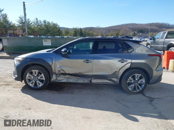 2023 Subaru Solterra Premium with VIN JTMABABA9PA045212, listed as a IAAI auction lot 41758732 with 5,862 mi miles and . Bid and sale history available at DreamBid. Image 14.