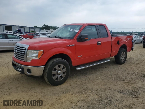 2011 Ford F-150 XL with VIN 1FTFX1ET4BFD21229, listed as a Copart auction lot 57248255 with 189,112 mi miles and Salvage title. Bid and sale history available at DreamBid. Image 1.