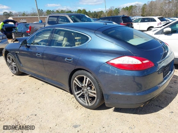2010 Porsche Panamera S with VIN WP0AB2A77AL063103, listed as a IAAI auction lot 41744164 with NaN miles. Bid and sale history available at carsss.com. Image 3.