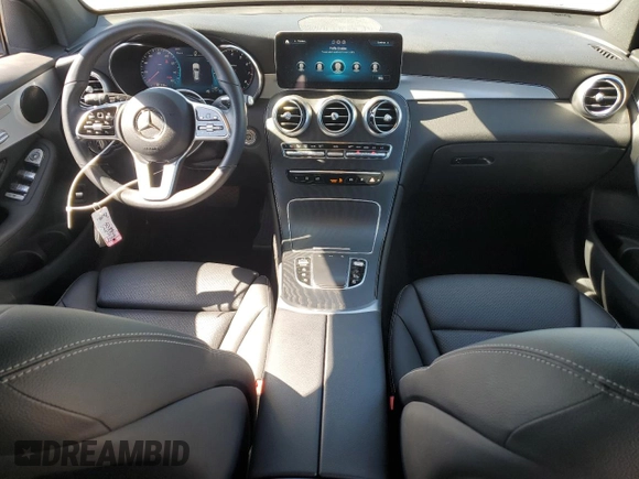 2022 Mercedes-Benz GLC 300 with VIN W1N0G8DB7NV399997, listed as a Copart auction lot 60511735 with 12,563 mi miles and Salvage title. Bid and sale history available at DreamBid. Image 8.